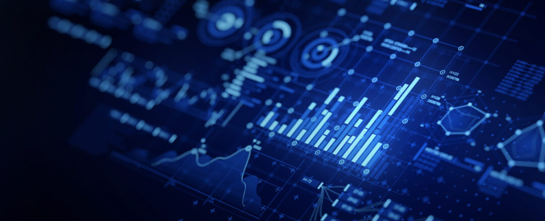 Financial data graphic Financial data document graph chart report statistic marketing research development planning management strategy analysis accounting. Financial business technology hologram concept. 3d rendering.